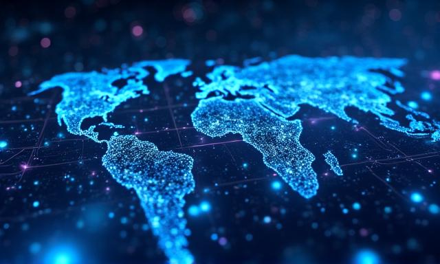 Technological visualization of real-time data flow