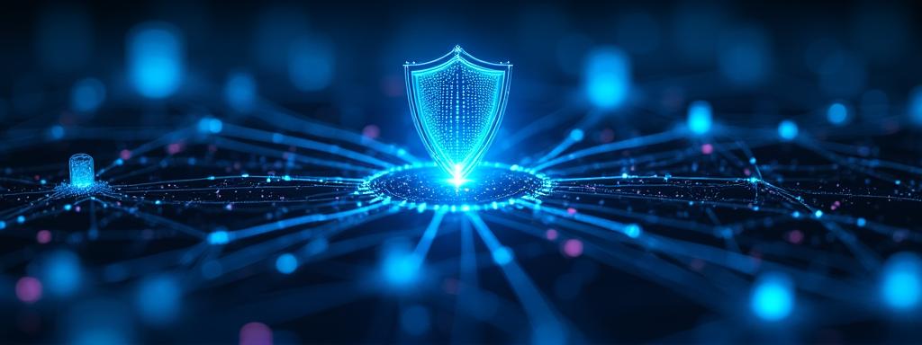 Data security and privacy concept visual